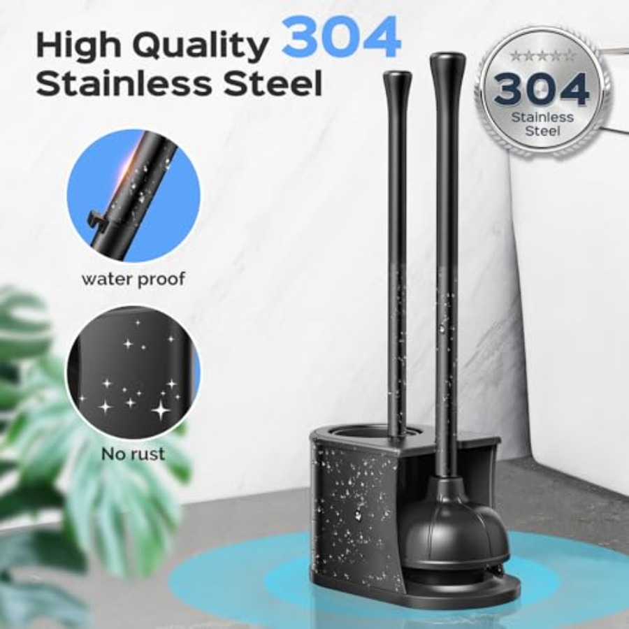 Toilet Plunger and Brush Set:  – Plunger Toilet recenzja i cena