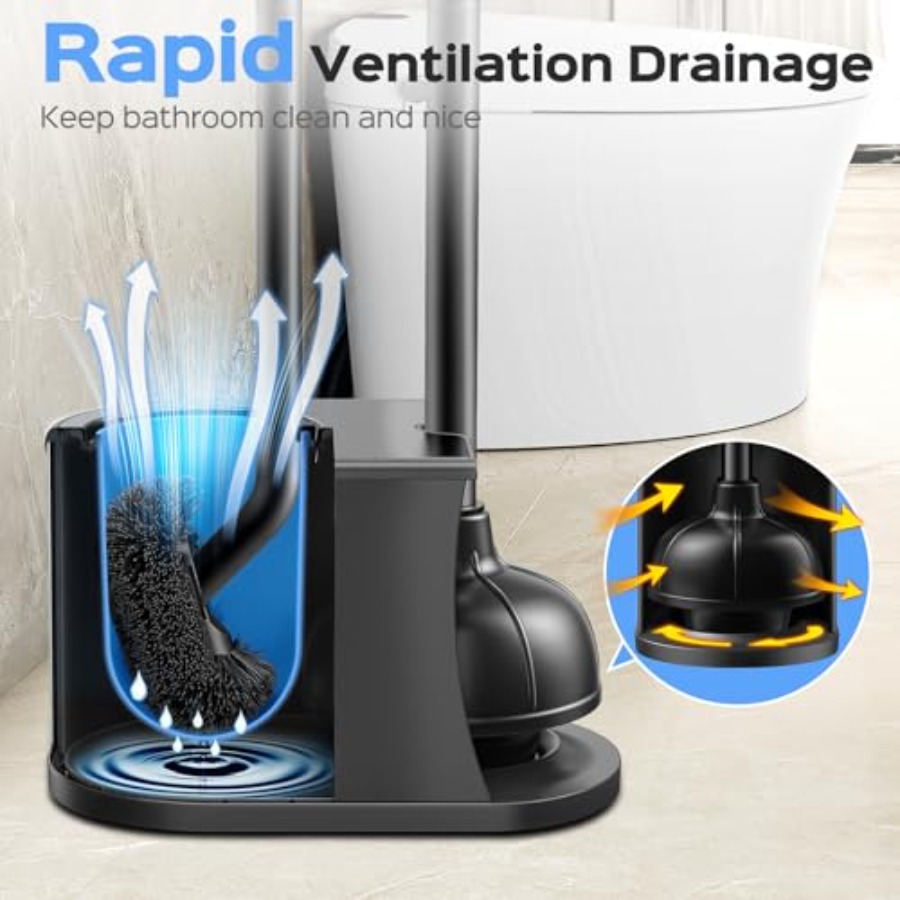 Toilet Plunger and Brush Set:  – Plunger Toilet recenzja i cena