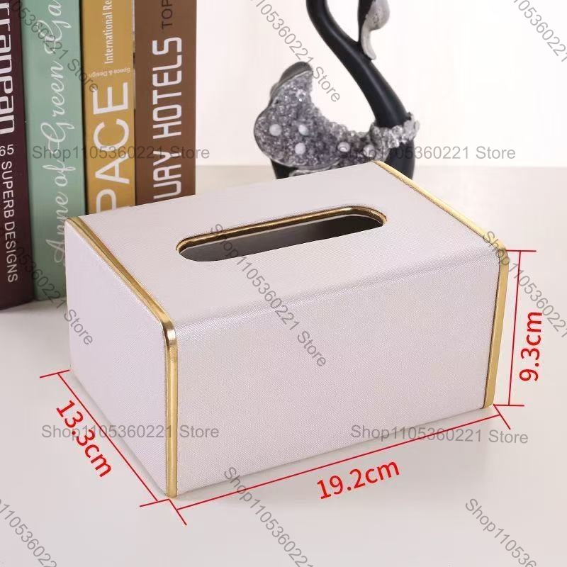 Luxury Marble Texture PU Leath – Home Bathroom Paper Towel Dispenser recenzja i cena